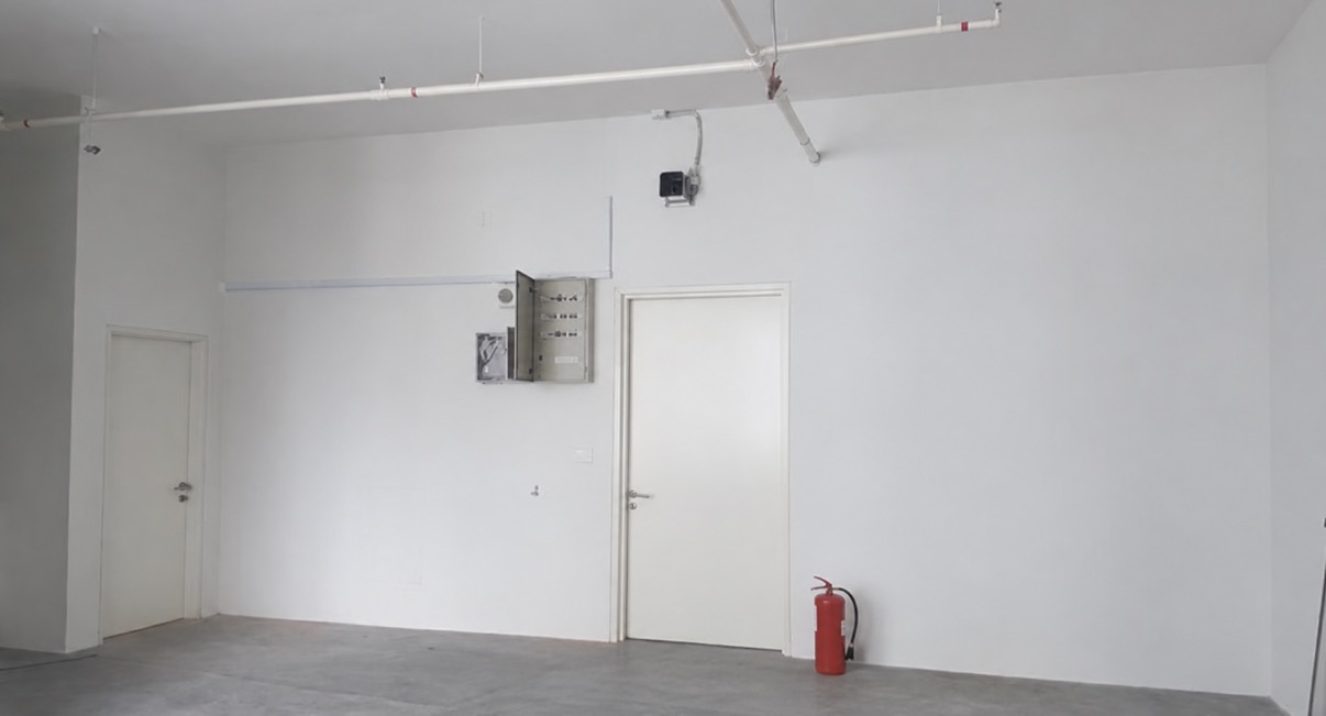 Commercial office before renovation